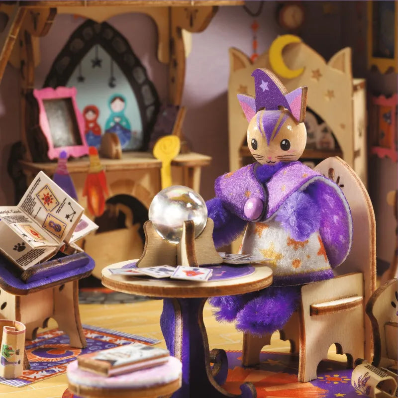 Mi House Astra, DIY Dollhouse Suitcase Kit For Kids 8+