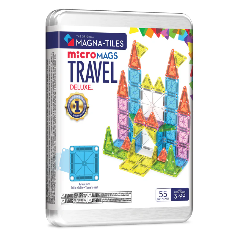 MicroMAGS 55 Travel Deluxe Set Magna-Tiles