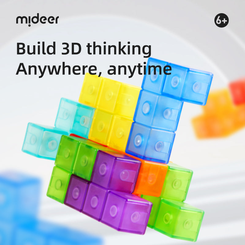 Magnetic Cube Building Blocks, Mideer