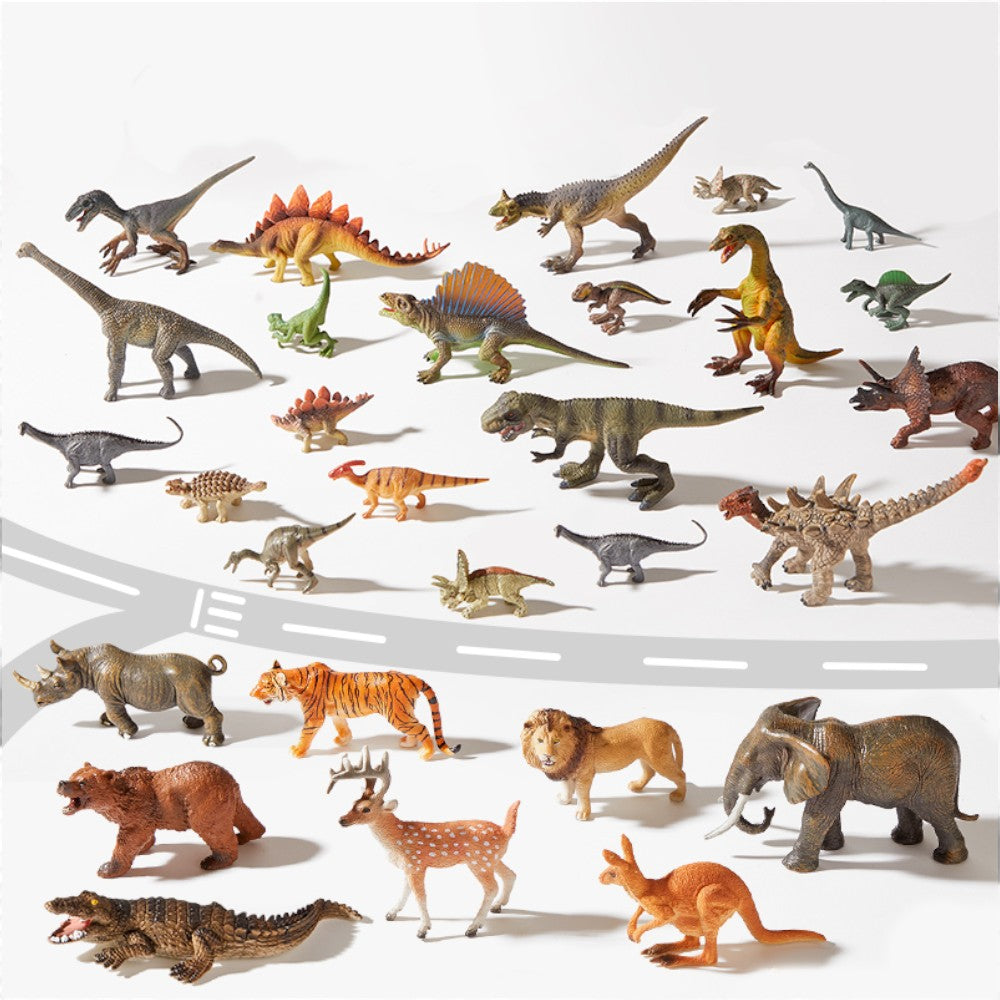 Animal Toys Set: 15 Pieces, Animal Toy Set for Kids 3+