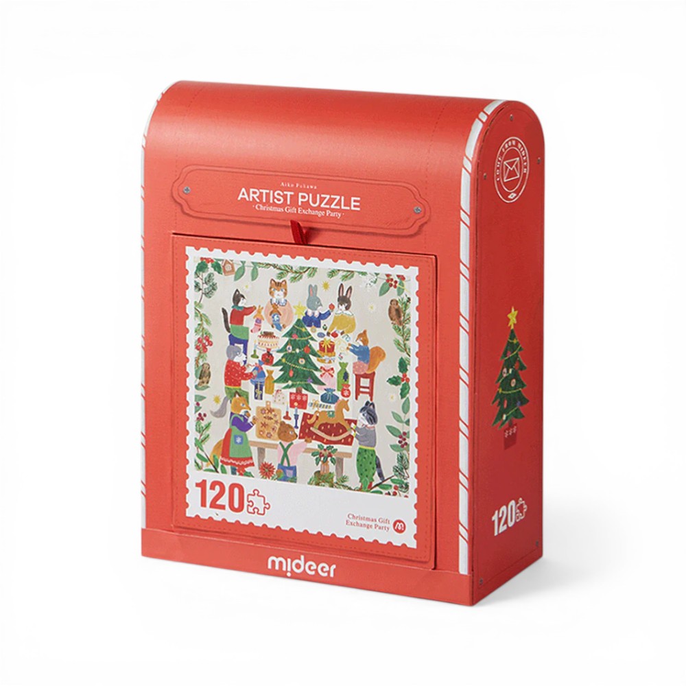 Christmas Gift Exchange Party: 120 Pieces, Puzzle for Kids 3+