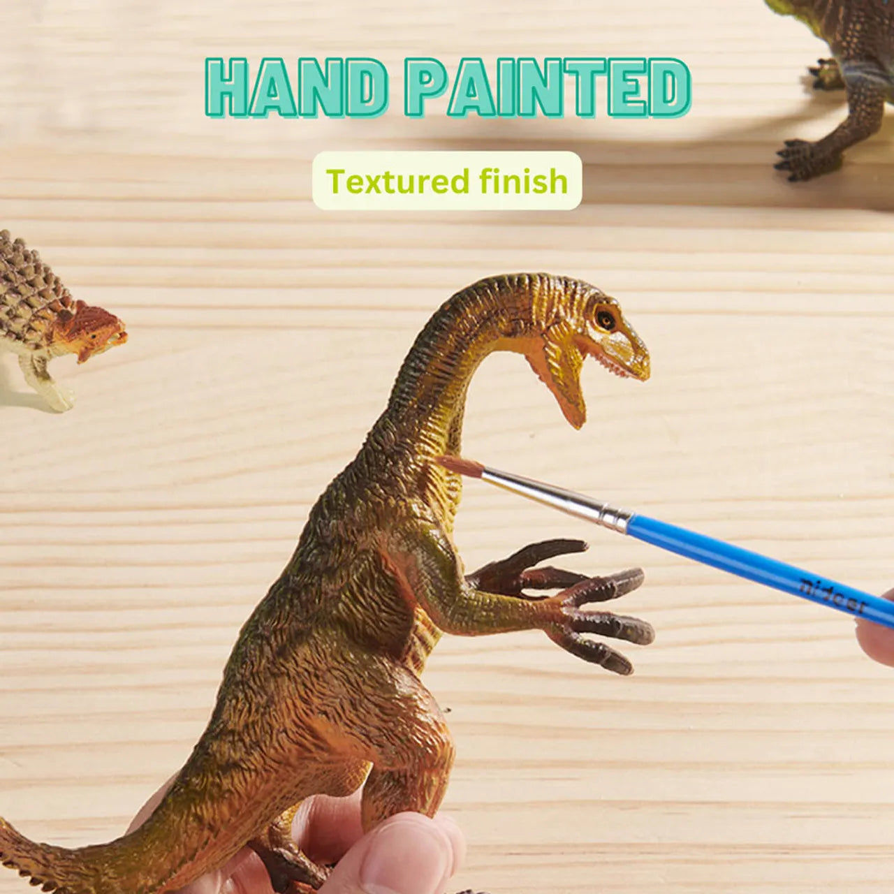 Dinosaur Toys Set: 24 Pieces, Dinosaur Toy Set for Kids 3+