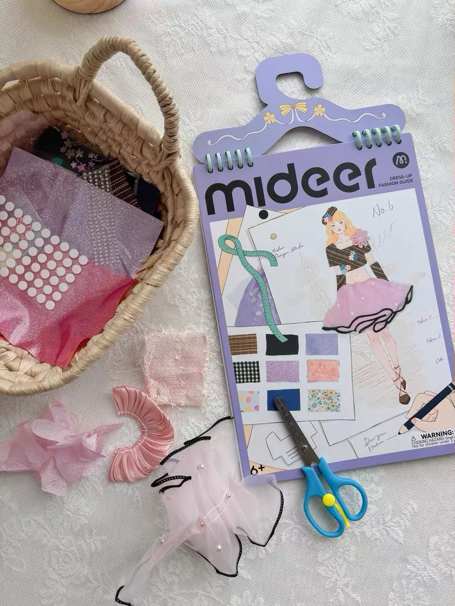 Design craft kit: Dress-Up Fashion Guide, Mideer
