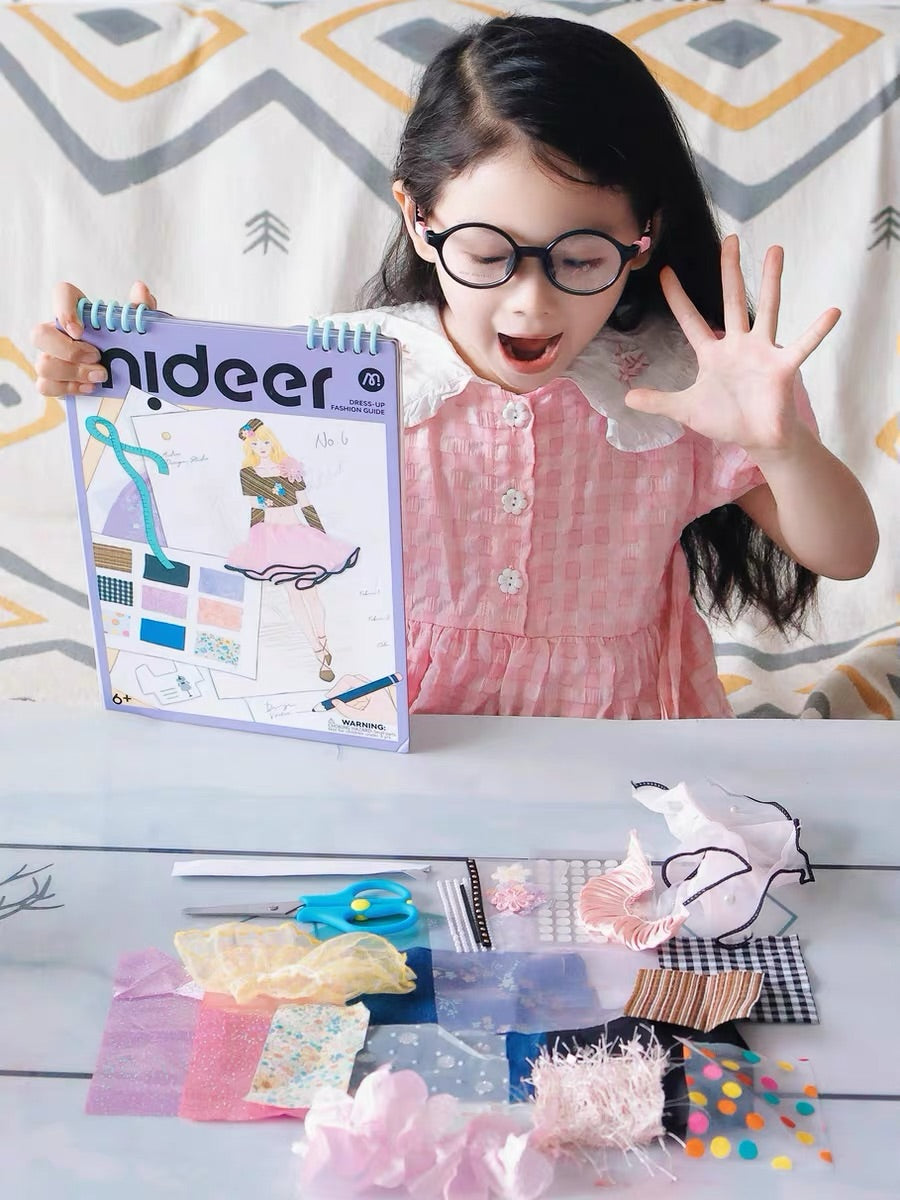 Design craft kit: Dress-Up Fashion Guide, Mideer
