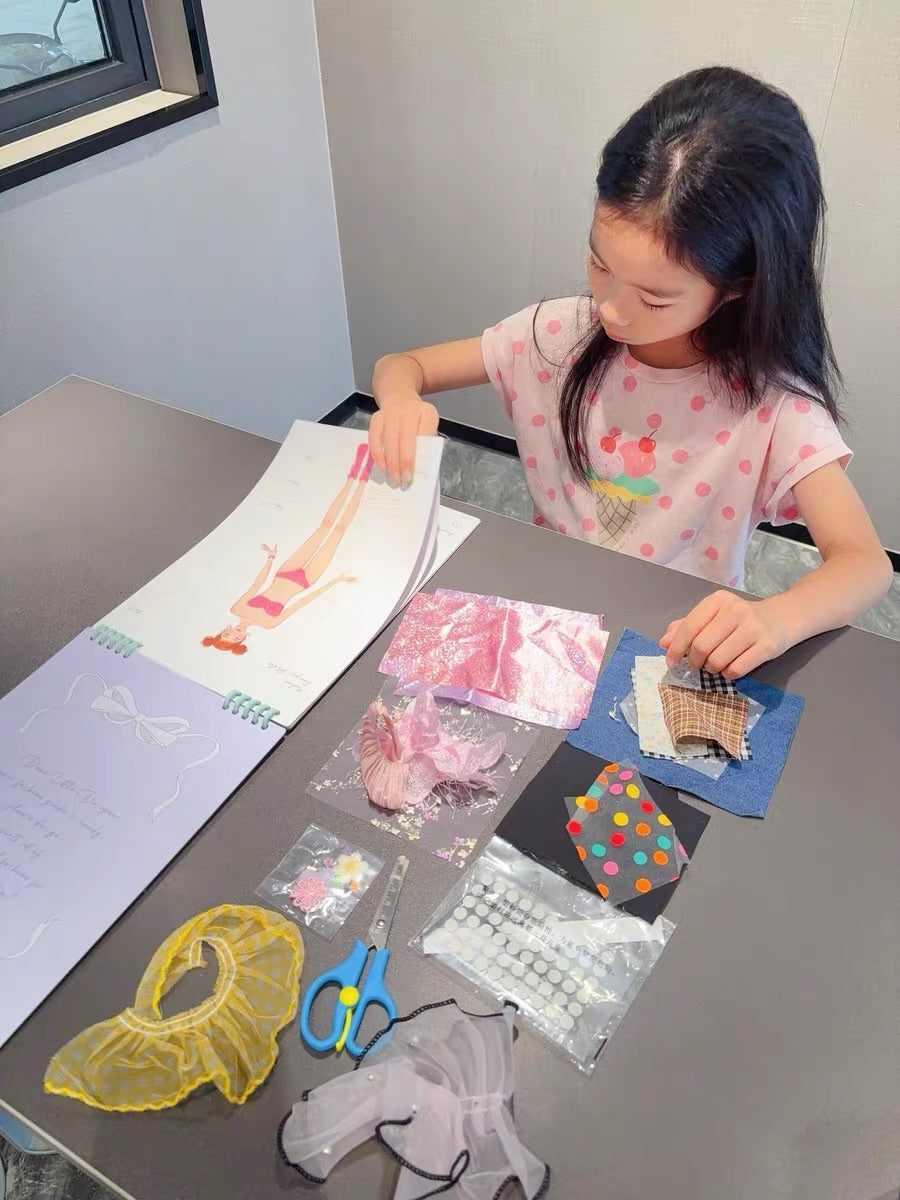 Design craft kit: Dress-Up Fashion Guide, Mideer