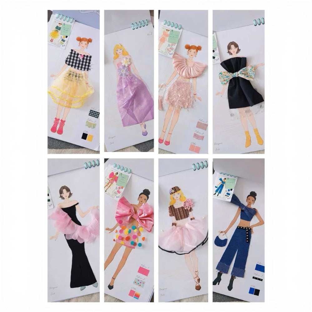 Design craft kit: Dress-Up Fashion Guide, Mideer
