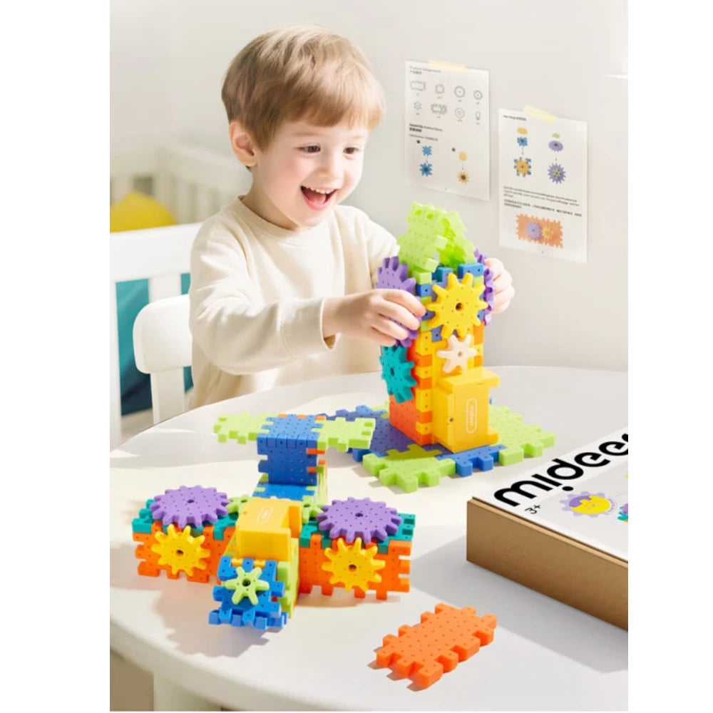 Educational Toy: Electrogear Block Set, Mideer