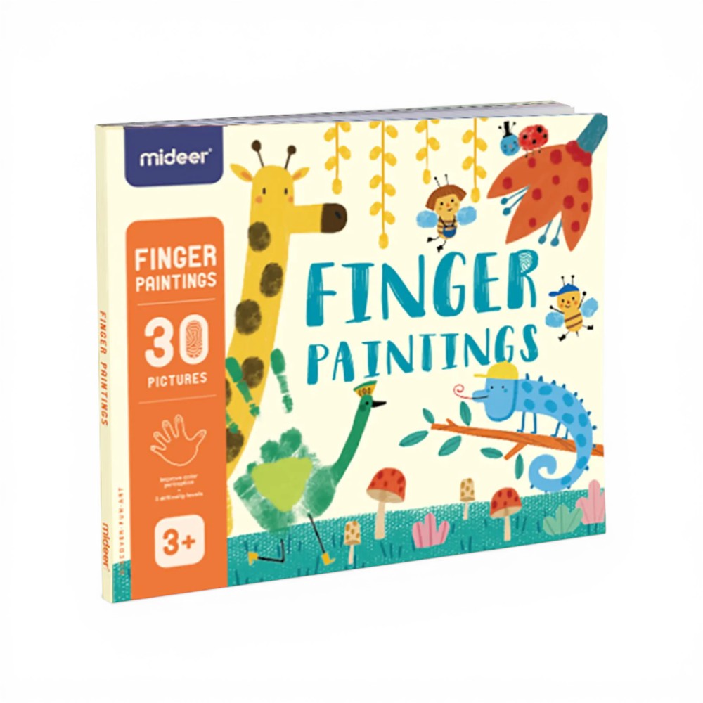 Finger Paintings Book, Mideer