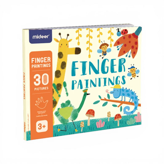 Finger Paintings Book, Mideer