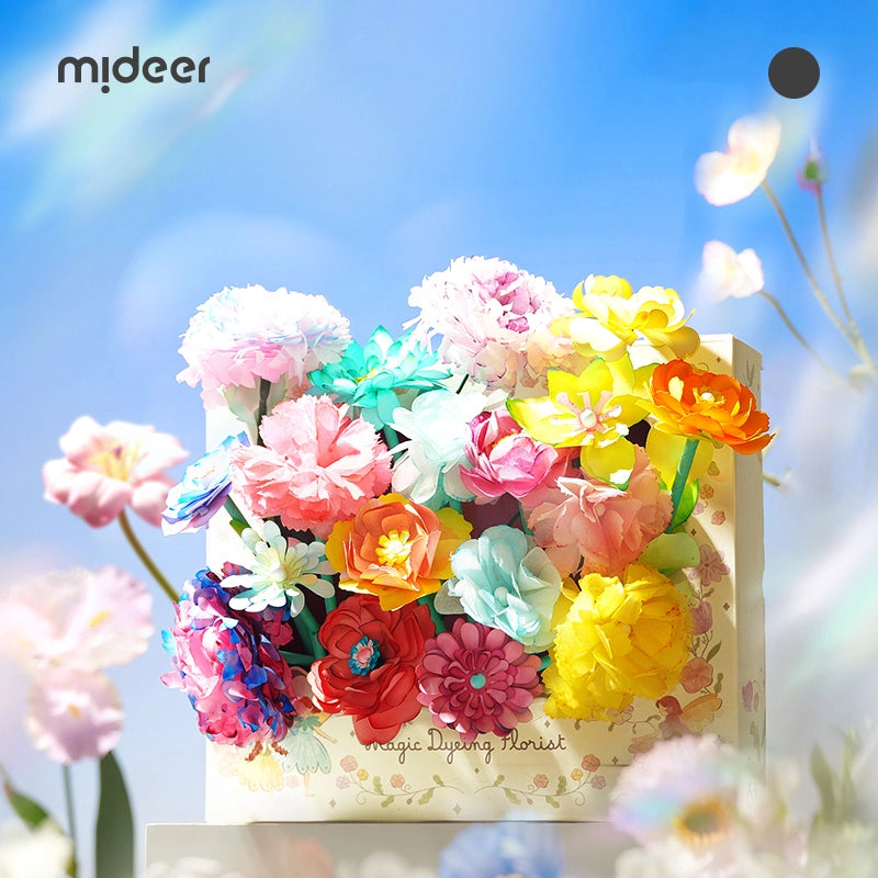 DIY set: Magic Dyeing Florist, Mideer