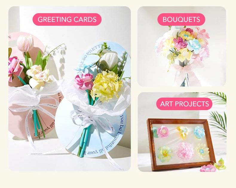 DIY set: Magic Dyeing Florist, Mideer