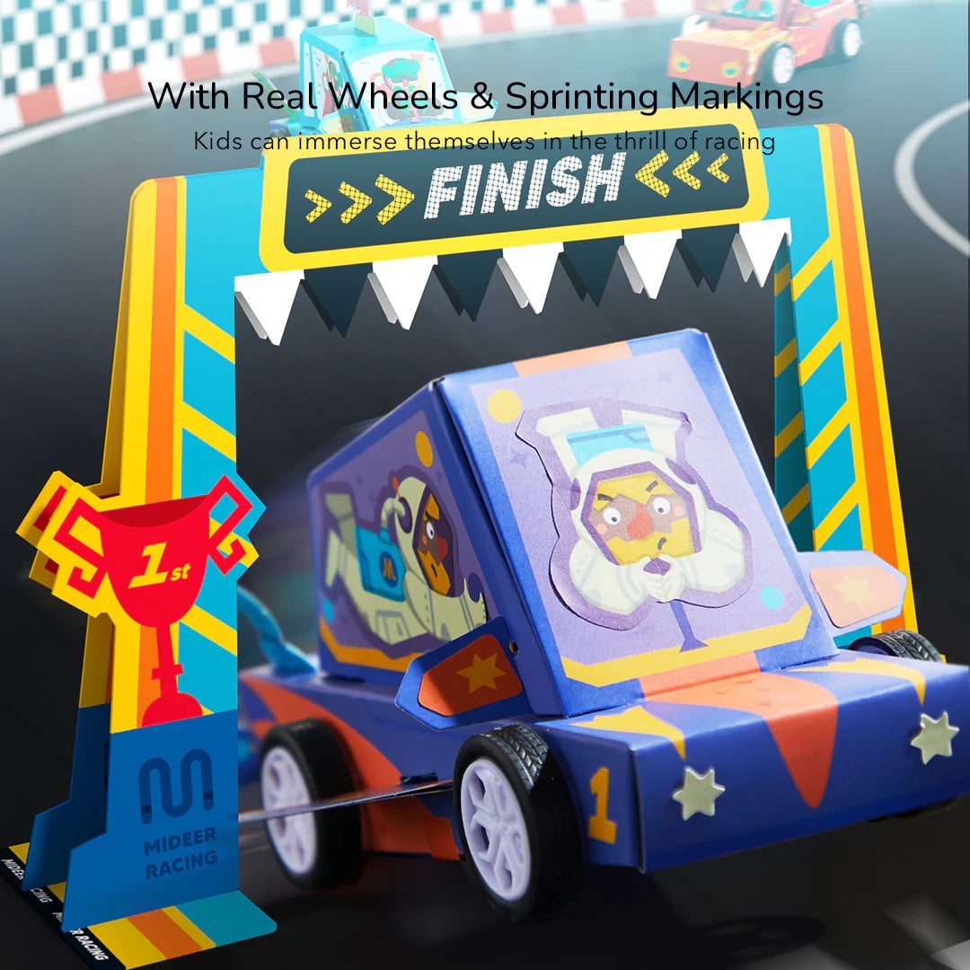 Paper Craft Workshop: Racing Car, Mideer