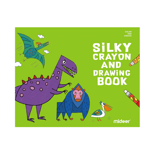 Silky Crayon And Drawing Book, Mideer