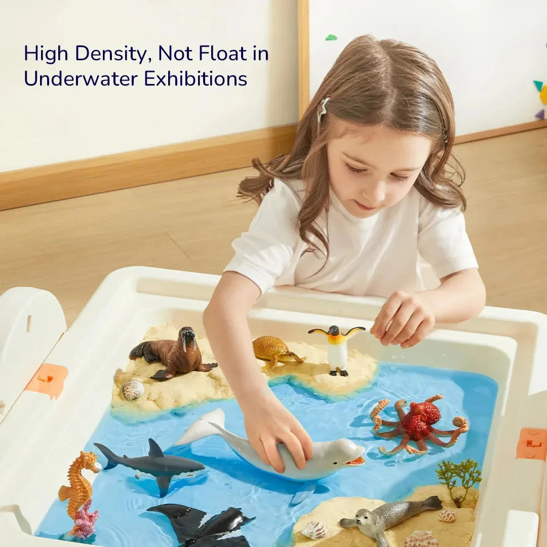 Toy Set 11 pcs: Marine Animals Toys, Mideer