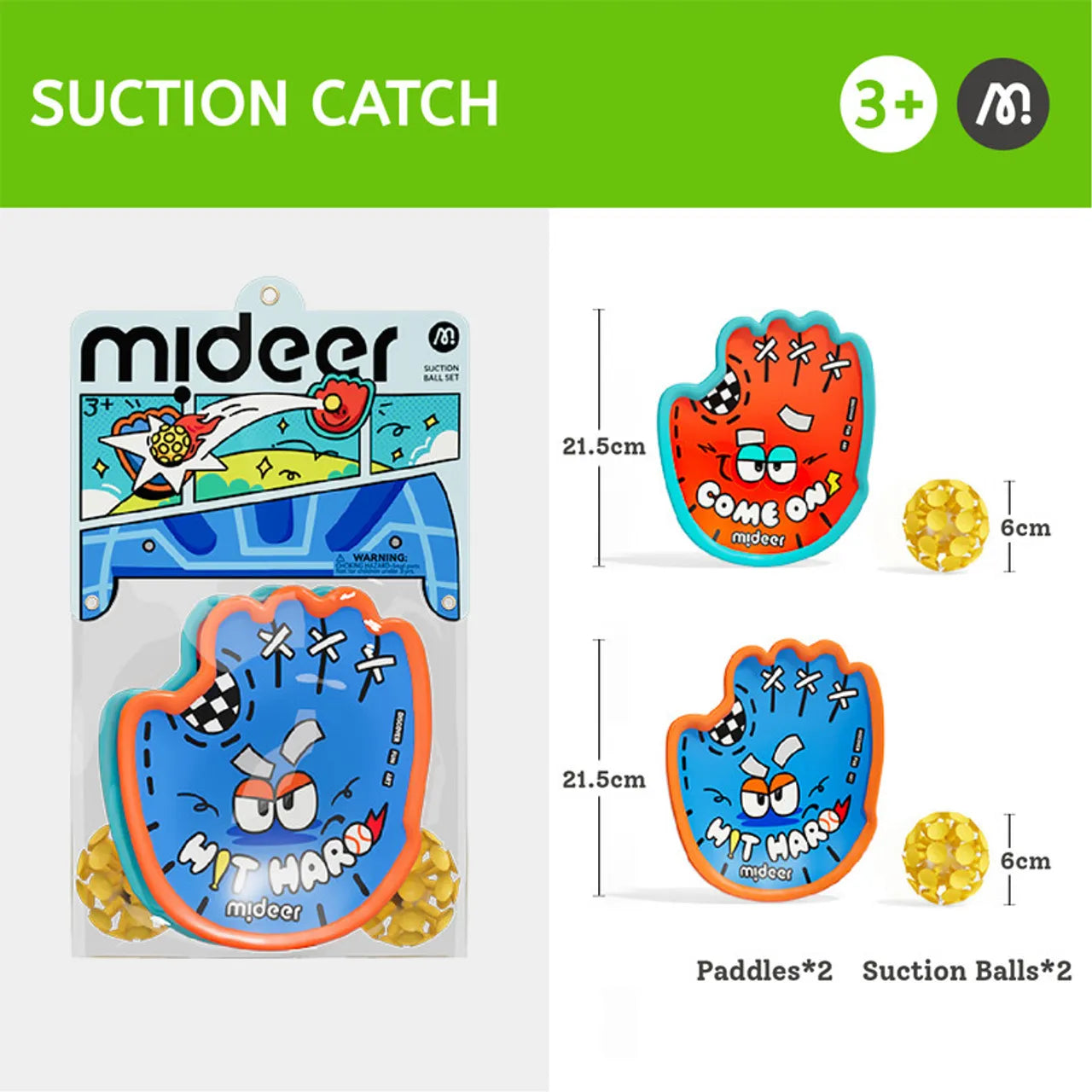 Suction Ball Set, Mideer