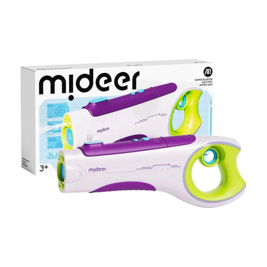 Super Blaster Electric Water Gun: Purple & Green, Mideer