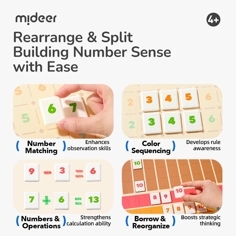Board Game: The Numbers, Mideer