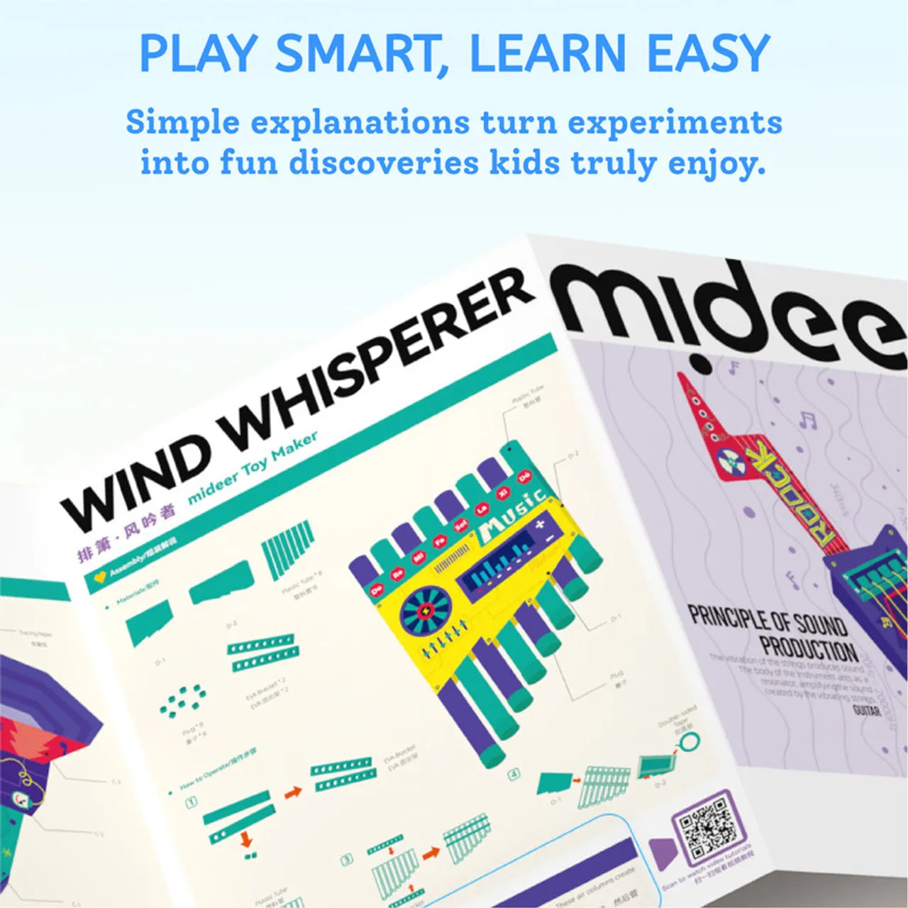 Toy Maker Material Set: Acoustics, Mideer