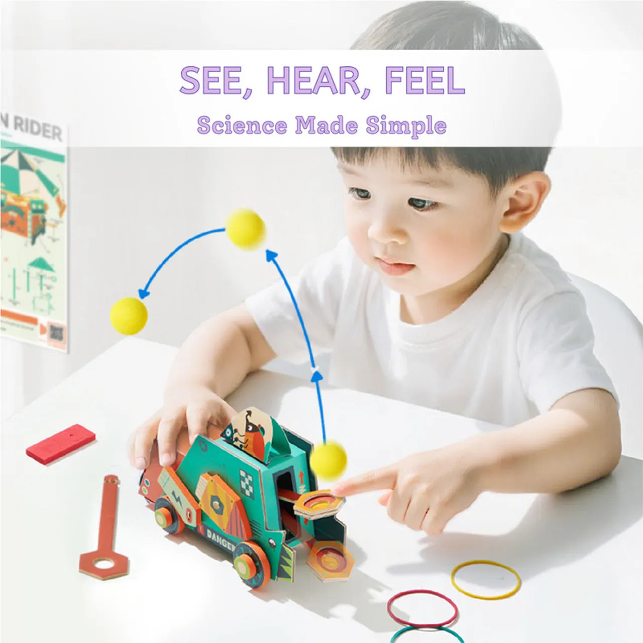 Toy Maker Material Set: Mechanics, Mideer