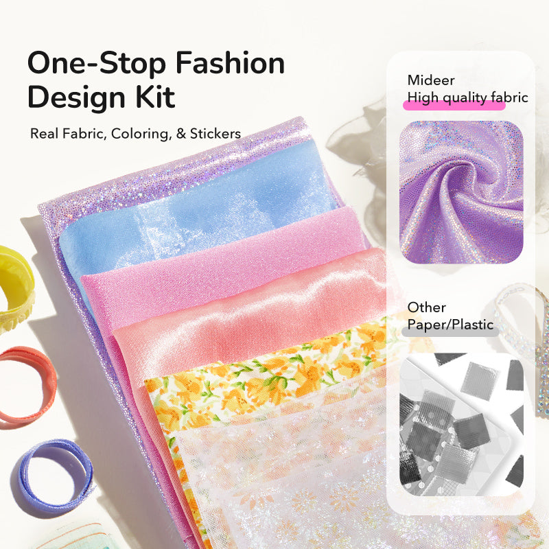 Poke-in Dress-Up Set - Princess Evening Gown, Mideer