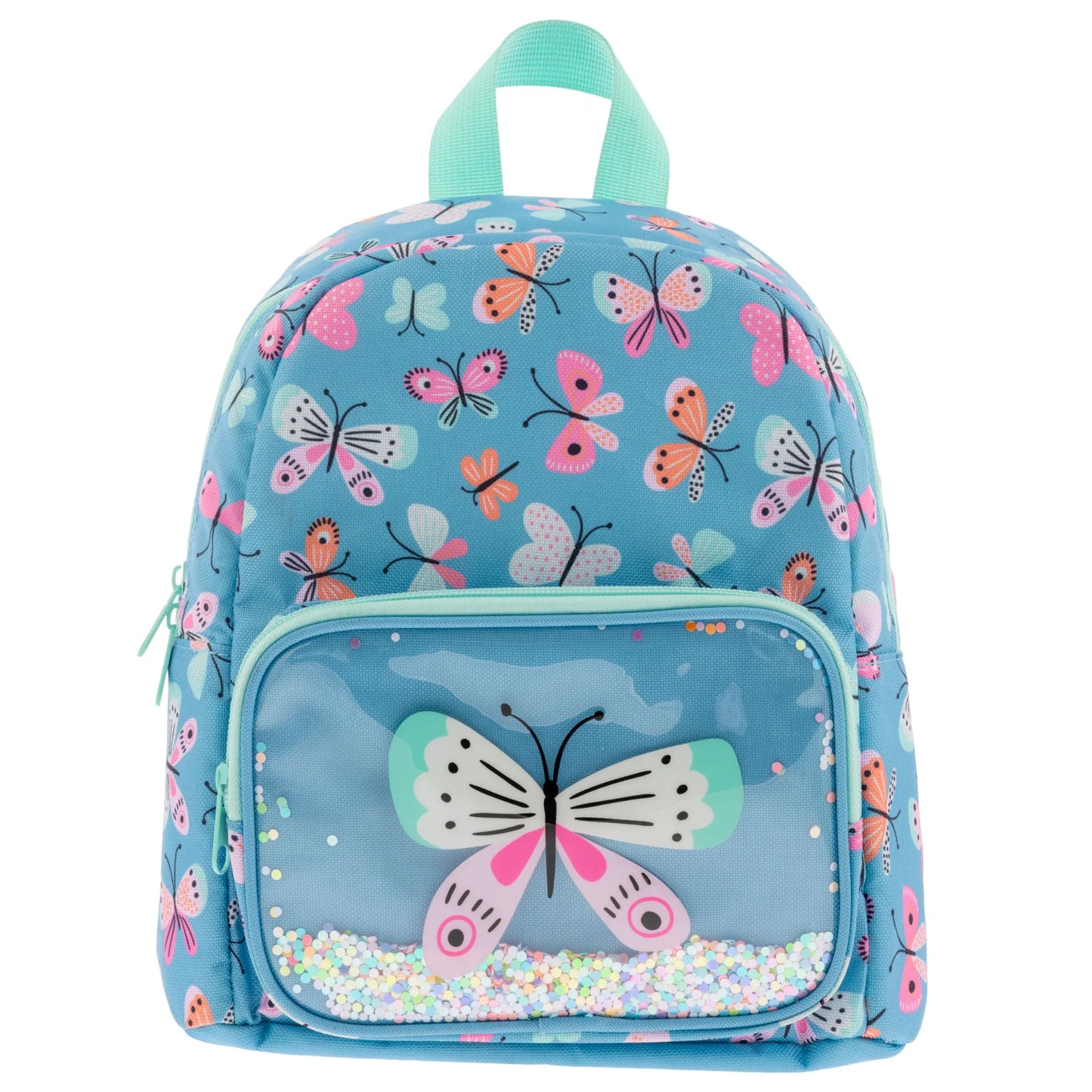Mini Glitter Backpack Butterfly: Mini Glitter Backpack. For Kids