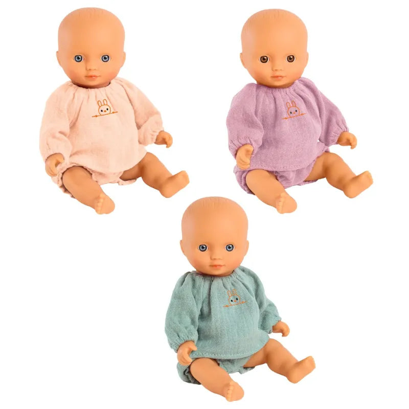 Mini Lola Ola Dina, Vinyl Baby Doll For Kids 18 Months+, 3 Designs Assorted