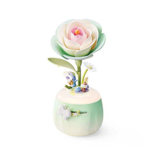 DIY 3D Flower Night Light: Minty Camellia Lamp AF02S, ROKR