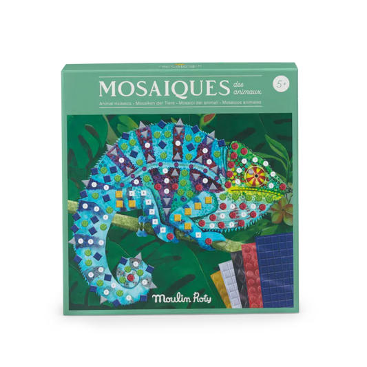 Mosaic craft kit: Tout autour du monde, Moulin Roty