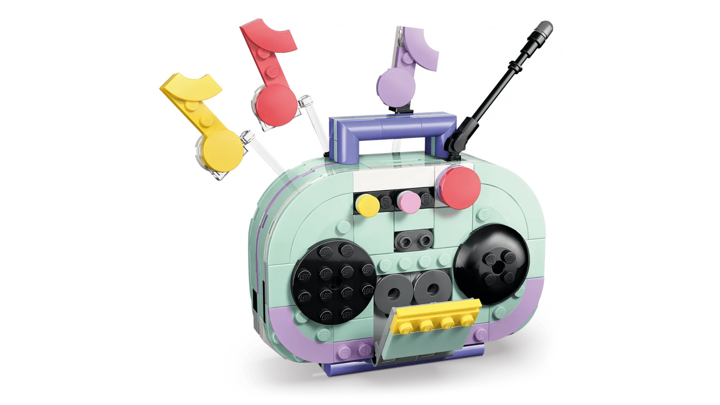 Music Decor Piano with Cat 31392, Lego Creator 3-in-1