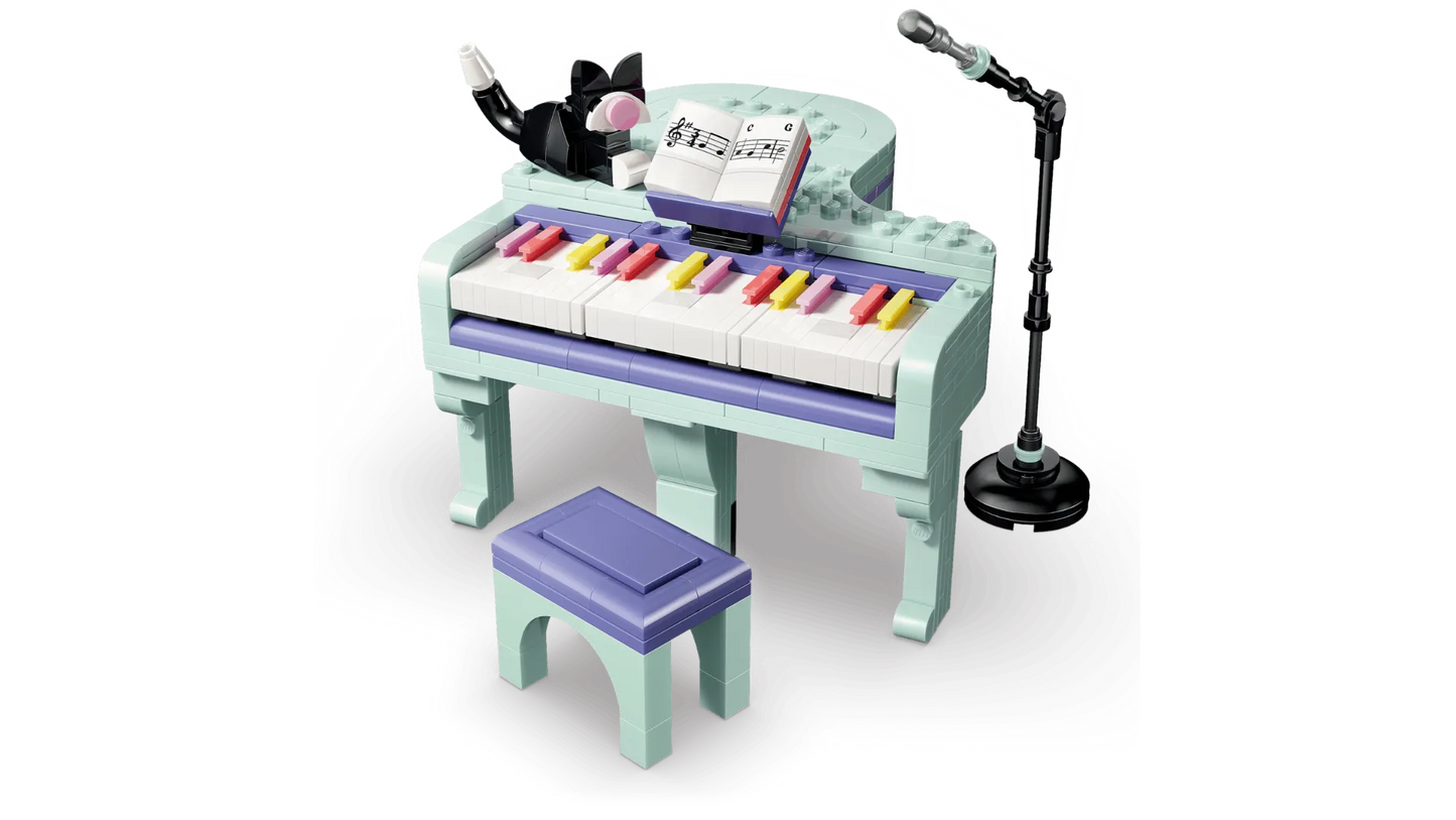 Music Decor Piano with Cat 31392, Lego Creator 3-in-1