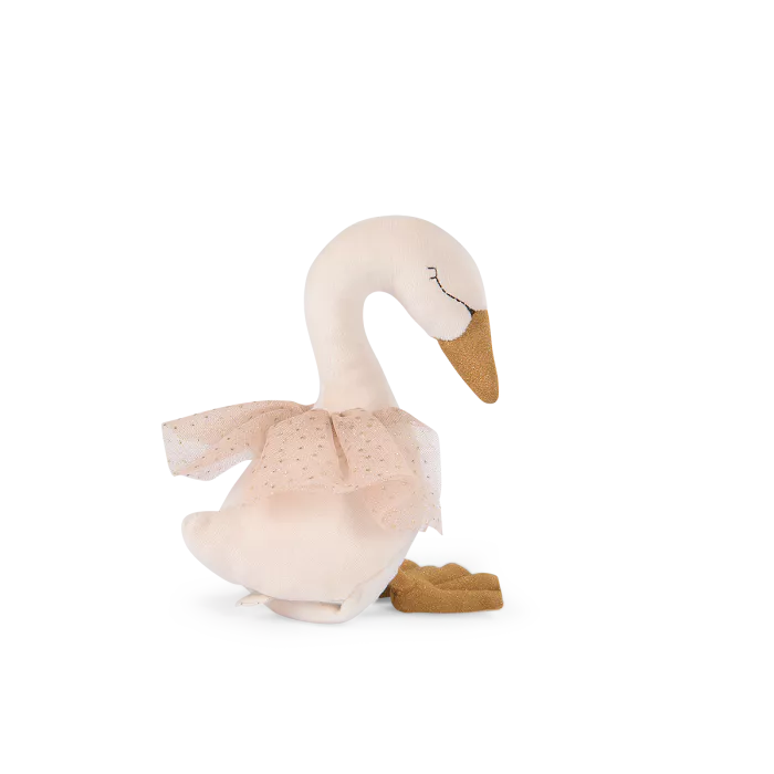 Plush musical swan: La Petite Ecole de Danse, Moulin Roty