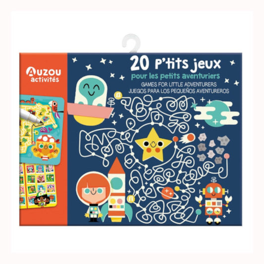 20-games pouch: Little adventures, AUZOU