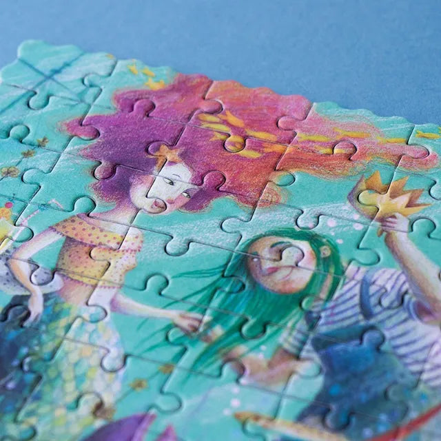 My Mermaid: 100 Pieces, Pocket Puzzle for Kids