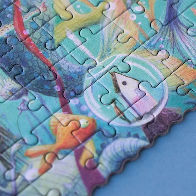 My Mermaid: 100 Pieces, Pocket Puzzle for Kids