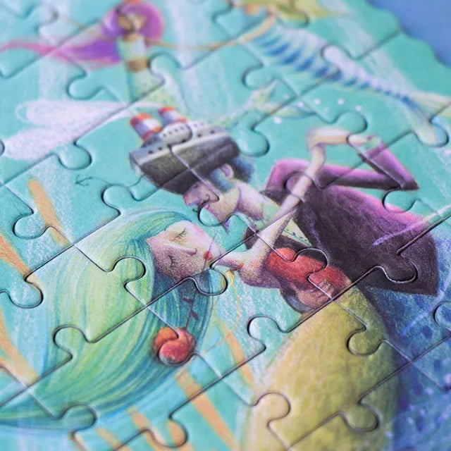 My Mermaid: 100 Pieces, Pocket Puzzle for Kids