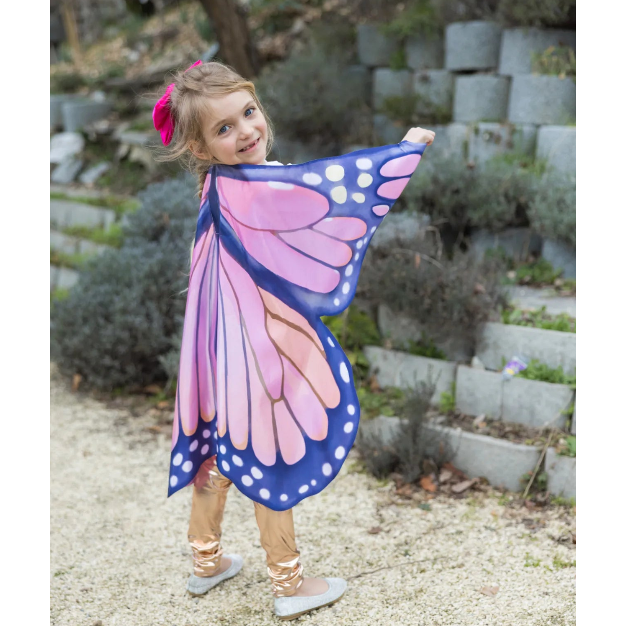Mystical Monarch, Soft Costume Wings For Kids 3+