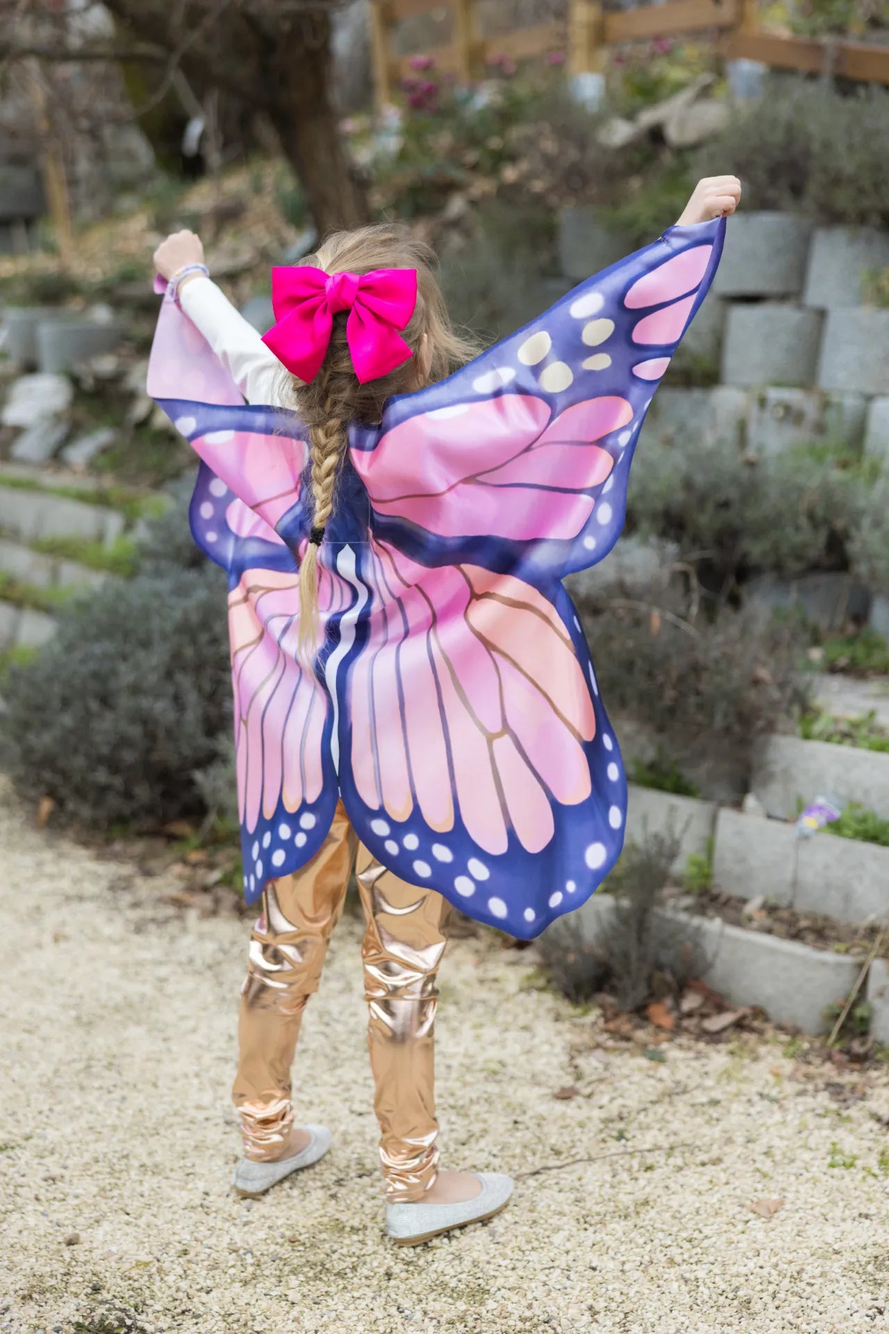 Mystical Monarch, Soft Costume Wings For Kids 3+