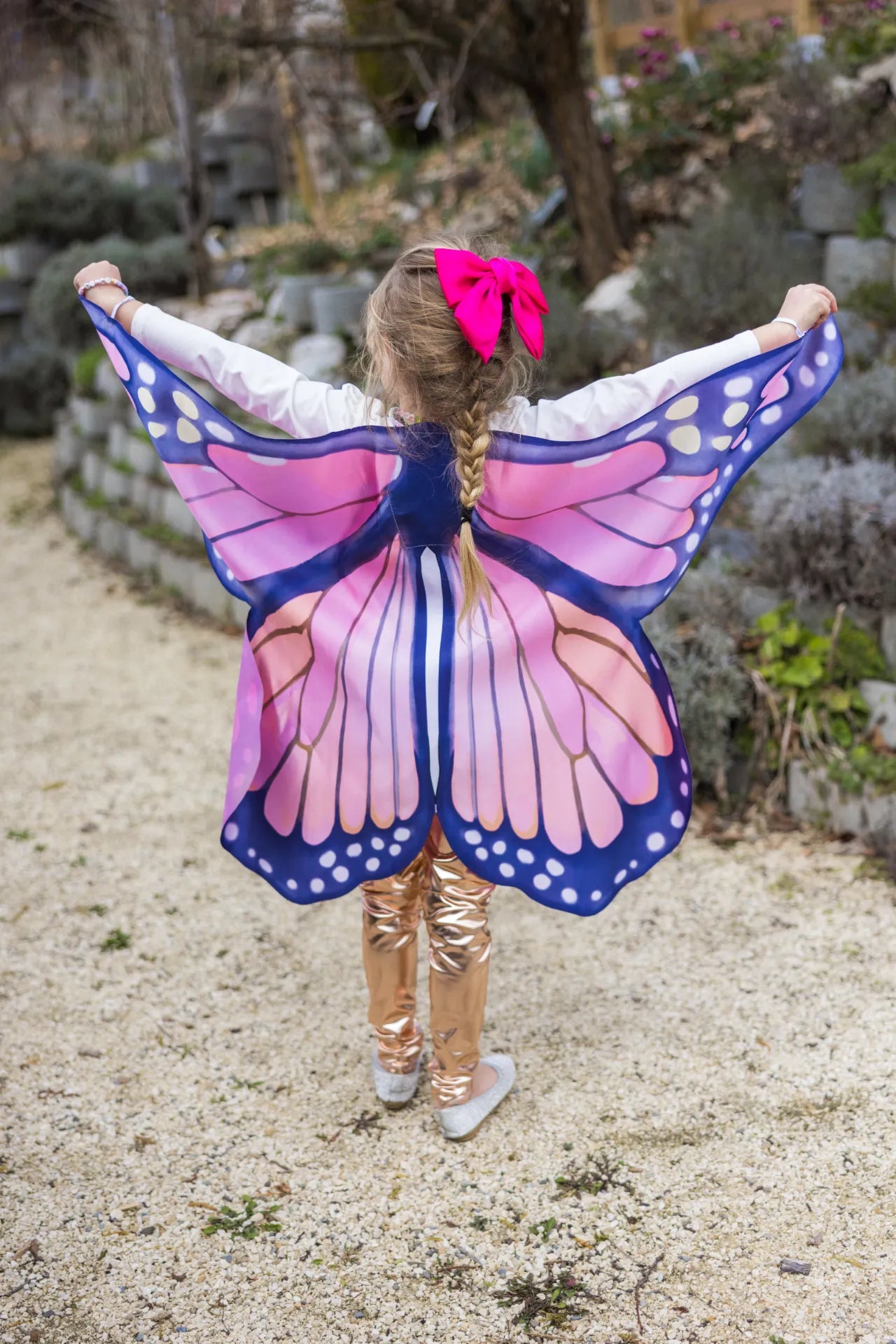 Mystical Monarch, Soft Costume Wings For Kids 3+