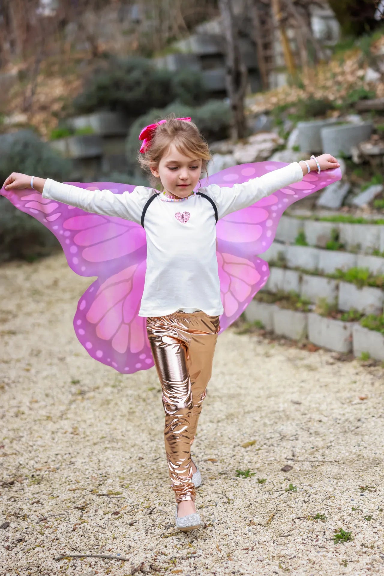 Mystical Monarch, Soft Costume Wings For Kids 3+