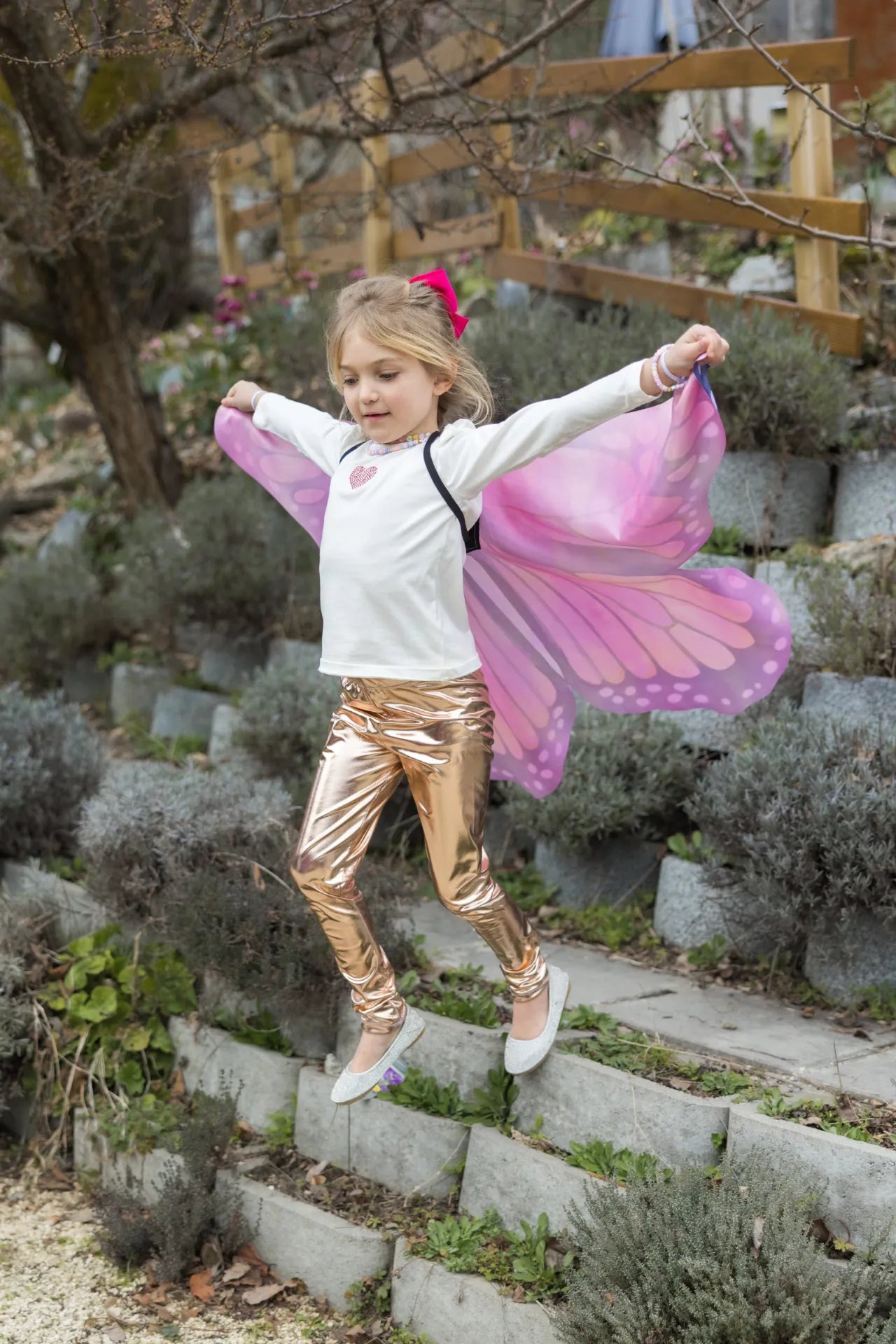 Mystical Monarch, Soft Costume Wings For Kids 3+