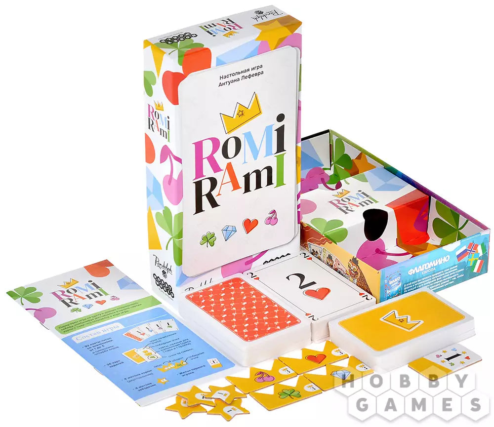 Настольная игра 8+: Romi Rami, Мир Хобби