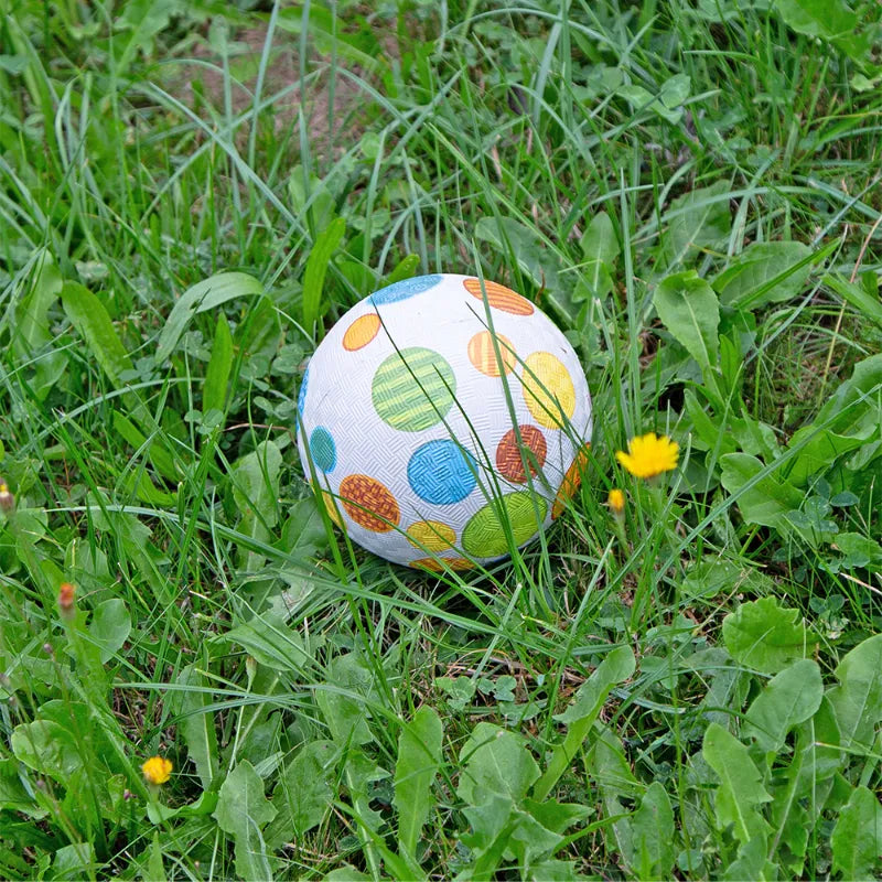 Natural Rubber Ball: Patchwork Small Kinderbunte Balle, Sigikid