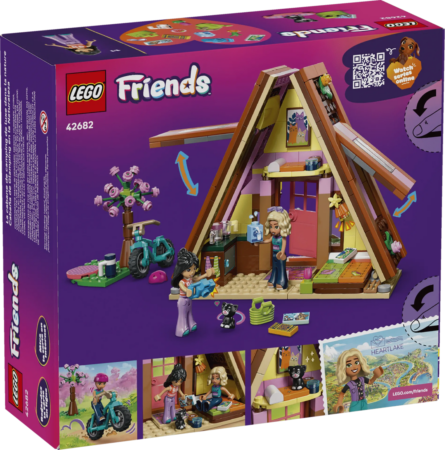 Nature Glamping Cabin 42682, Lego Friends