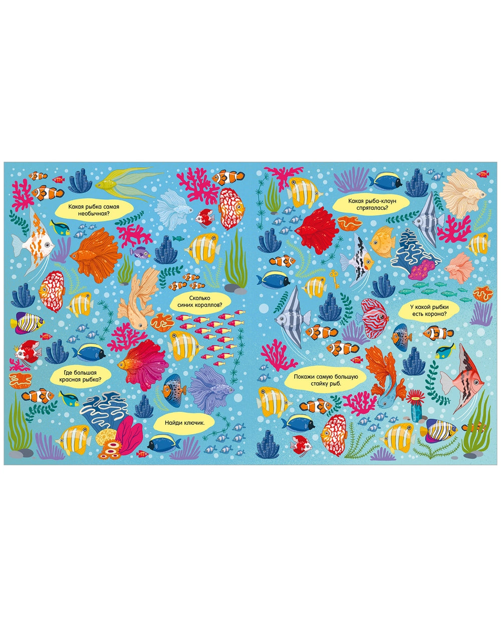Найди и покажи: Океаны и моря (мягкая обложка), Clever