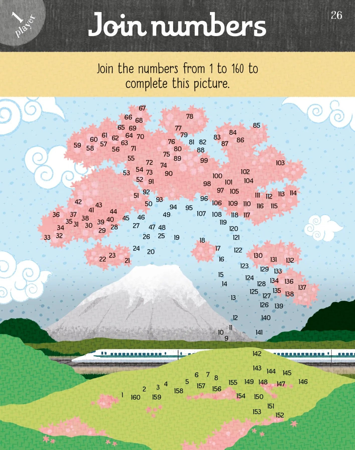 Never Get Bored on a Train: Puzzles and Games book, Usborne
