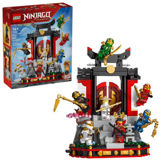 Ninja Character Display 15th Anniversary 71866, Lego NINJAGO