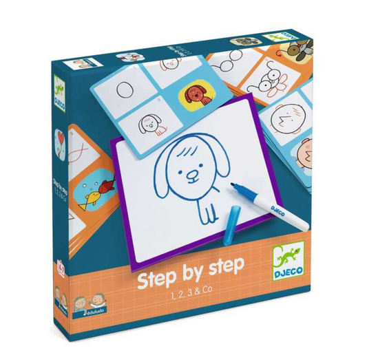 Djeco Eduludo Step by Step 1, 2, 3 & Co