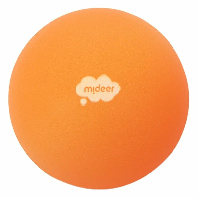 Tropical Orange, Quiet Fluffy Ball for Kids 3+, 18 cm