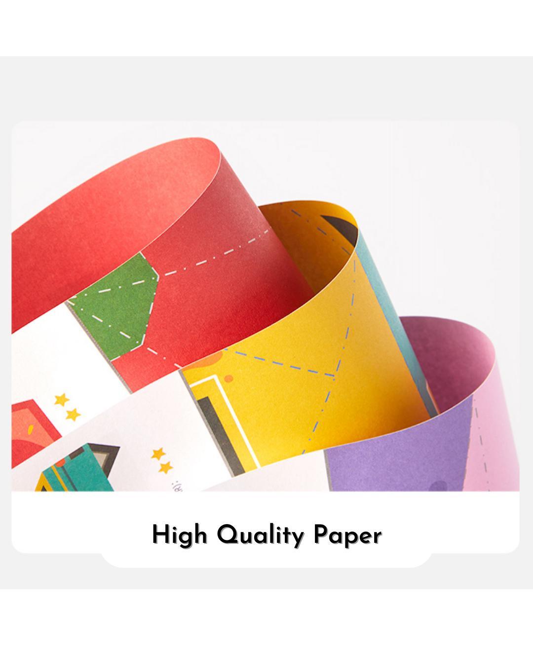 Let's Origami Level 3, Brain Gamebook for Kids 5+