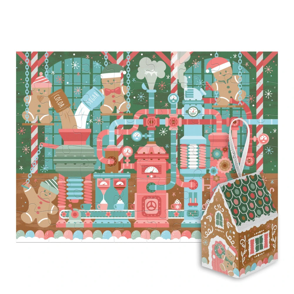Ornament Puzzle: Gingerbread, 48 pcs, Stephen Joseph